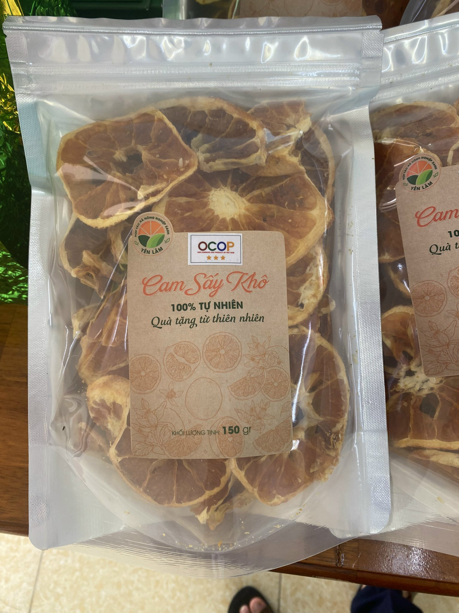 Cam sấy khô (gói 150g)